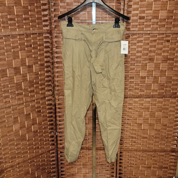 Sam Edelman Utility Trouser Khaki - Picture 2 of 13